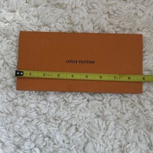 Louis Vuitton Signature Orange envelope